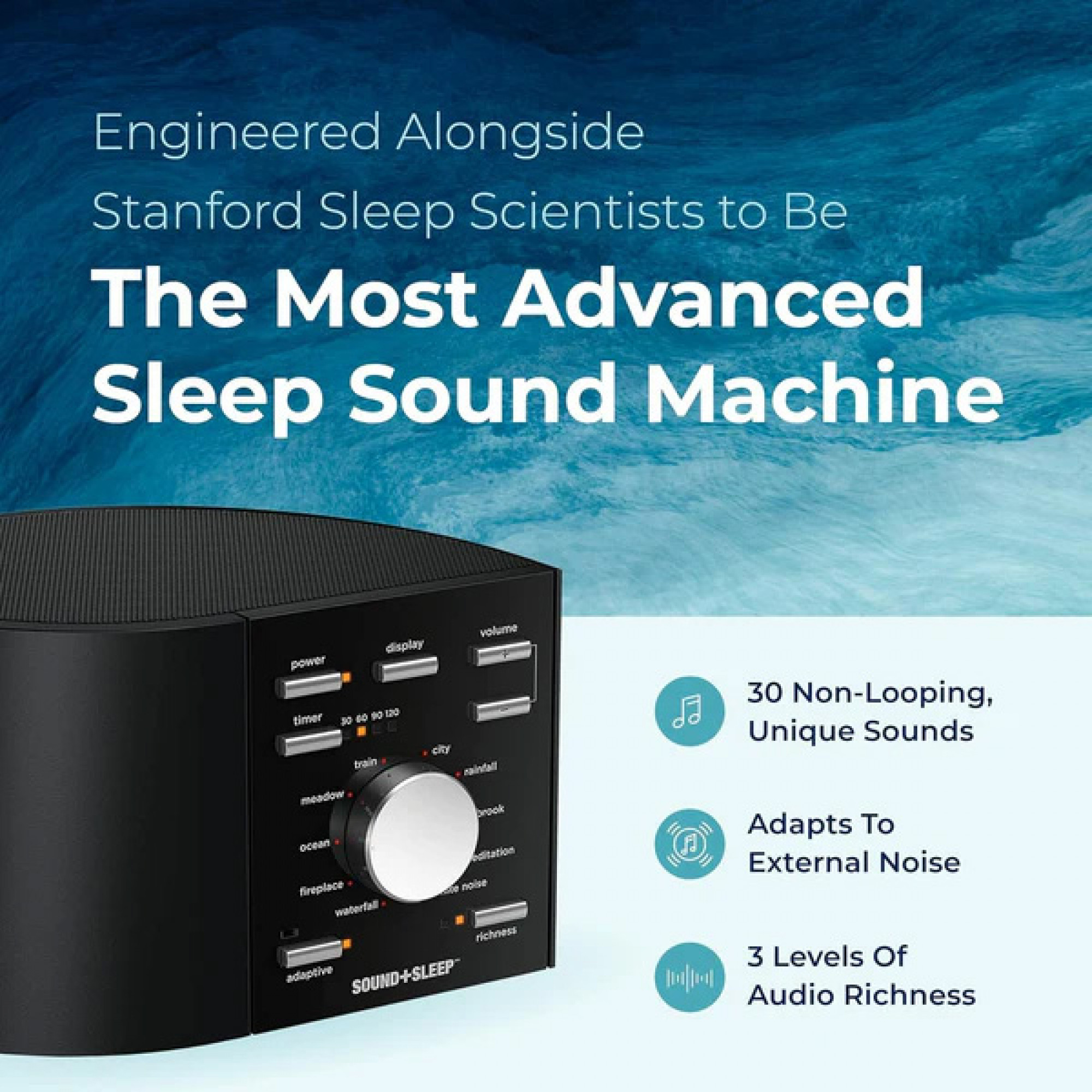 Генератор білого шуму LectroFan Sound+Sleep